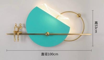 Бра Alfa Light F4324-28 L1000*H530 green Бра Alfa Light F4324-28 L1000*H530 green