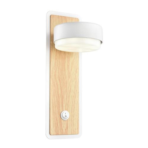 8263/1W COMFI LN26 432 металл, белый/дерево Бра GX53 LED 1*7W 220V LELAND фото 7 8263/1W COMFI LN26 432 металл, белый/дерево Бра GX53 LED 1*7W 220V LELAND фото 7