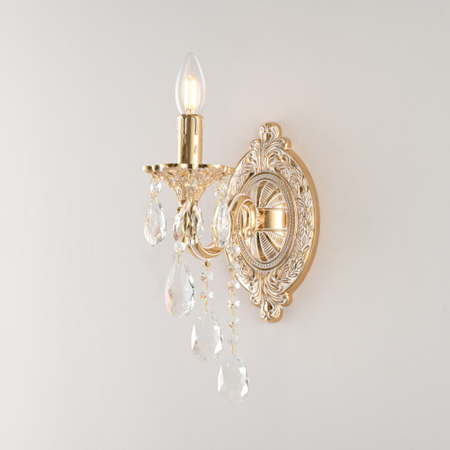 Бра с хрустальными подвесками AL7801B10/1/175 B GW Bohemia Ivele Crystal (Богемия Ивеле Кристалл) фото 4