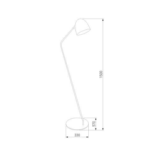 Торшер TK Lighting 16162 Soho Black фото 3