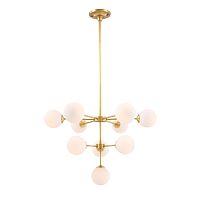 Люстра Cloyd TAOS-A C10 / Ø90 см - латунь (арт.10170)
