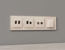 Лицевая панель AMBRELLA VOLT ALFA AP3325