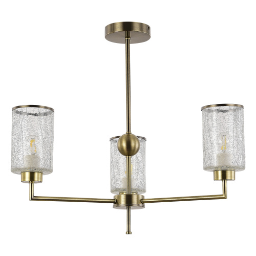 SLE1046-302-03 Светильник потолочный Бронза/Прозрачный E27 3*60W VESTRE фото 4