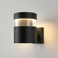 Уличный настенный светильник 1530 TECHNO LED 3000K чёрный 1530 TECHNO LED черный