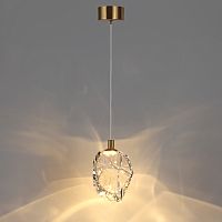 7114/4LB L-VISION ODL25 Подвесной светильник  бронзовый/прозрачное  стекло/металл IP20 LED 4W 300Лм 3000K 200° 220V GEMME