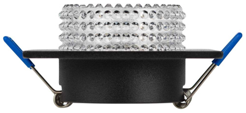 Светильник встраиваемый декоративный ЭРА DK110 BK/CL под лампу MR16 GU5.3 черный/прозрачный Б0058422 фото 10