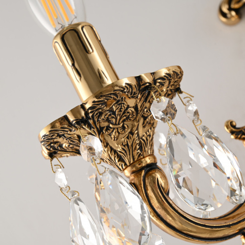 Бра с хрустальными подвесками AL7801B14/2/175 A GB Bohemia Ivele Crystal (Богемия Ивеле Кристалл) фото 7