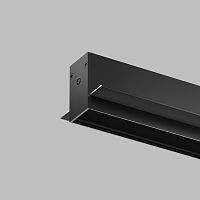 TR2012-BK Встраиваемый шинопровод SMART 2м под ГКЛ, черный