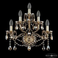 Бра хрустальные 1413B/2+2+1/165 G M721