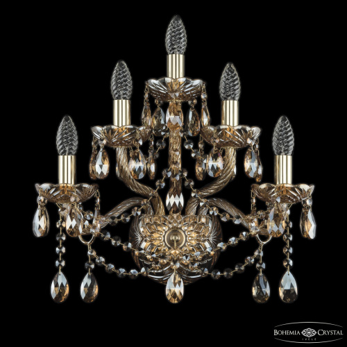 Бра хрустальные 1413B/2+2+1/165 G M721 Бра хрустальные 1413B/2+2+1/165 G M721