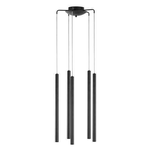 L5T747247 Люстра TUBO LED 25W 1600LM 25G ЧЕРНЫЙ 4000K (574727+747247 (5шт) L5T747247 Люстра TUBO LED 25W 1600LM 25G ЧЕРНЫЙ 4000K (574727+747247 (5шт)