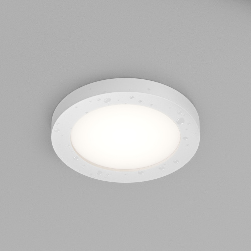 DK3012-WH Встраиваемый светильник влагозащ., IP 44, 50 Вт, GU10, белый, алюминий фото 7