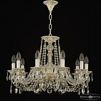 Люстра с хрустальными подвесками AL16302/10/240 WMG Bohemia Ivele Crystal (Богемия Ивеле Кристалл)
