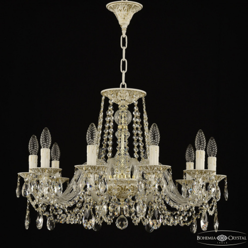 Люстра с хрустальными подвесками AL16302/10/240 WMG Bohemia Ivele Crystal (Богемия Ивеле Кристалл) Люстра с хрустальными подвесками AL16302/10/240 WMG Bohemia Ivele Crystal (Богемия Ивеле Кристалл)