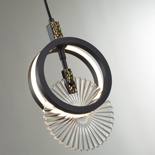 5421/17L HIGHTECH ODL_EX25 083 черный/золото/металл/стекло Подвес LED 17W 3000K 986Лм MERCURY фото 6 5421/17L HIGHTECH ODL_EX25 083 черный/золото/металл/стекло Подвес LED 17W 3000K 986Лм MERCURY фото 6