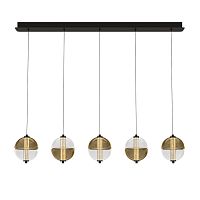 Подвесной светильник MD24022079-5B black/amber