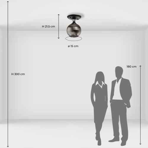 Потолочный светильник De City Соло 112013201 фото 5