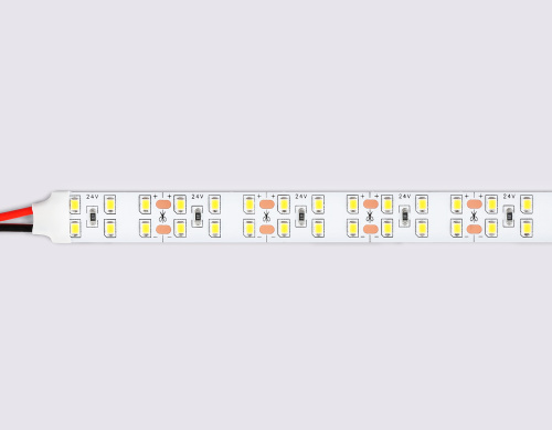 Светодиодная лента двухрядная 24В 2835 204Led 20Вт/м 4500K IP20 5м фото 4 Светодиодная лента двухрядная 24В 2835 204Led 20Вт/м 4500K IP20 5м фото 4