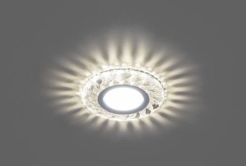 Светильник встраиваемый с белой LED подсветкой Feron CD907 потолочный MR16 G5.3 белый фото 2 Светильник встраиваемый с белой LED подсветкой Feron CD907 потолочный MR16 G5.3 белый фото 2