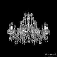 Люстра хрустальная 1403/10/240 Ni Bohemia Ivele Crystal (Богемия Ивеле Кристалл)