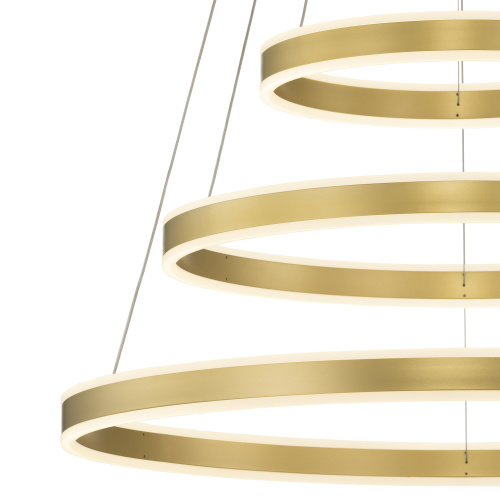 Citilux Дуэт CL719682 LED Люстра подвесная с пультом Золото фото 9 Citilux Дуэт CL719682 LED Люстра подвесная с пультом Золото фото 9