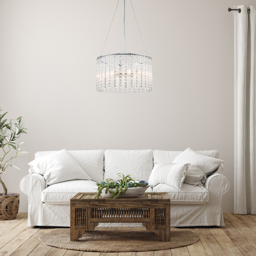 Подвесной светильник Escada 2104/6S E14*60W Chrome фото 6 Подвесной светильник Escada 2104/6S E14*60W Chrome фото 6