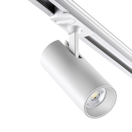 359159 PORT NT23 238 белый Светильник трековый однофазный трехжильный IP20 LED 24W 220V 3000К 2300Лм SELENE фото 5 359159 PORT NT23 238 белый Светильник трековый однофазный трехжильный IP20 LED 24W 220V 3000К 2300Лм SELENE фото 5