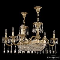 Люстра бронзовая 72152/6/250/600 G Bohemia Ivele Crystal (Богемия Ивеле Кристалл)