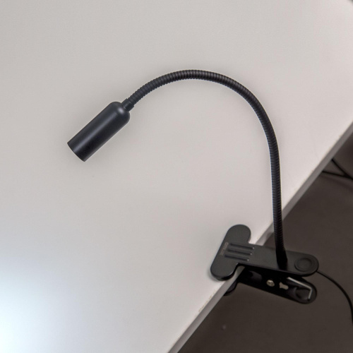 Citilux Ньютон CL803061N LED Лампа на прищепке с диммером Чёрная фото 4 Citilux Ньютон CL803061N LED Лампа на прищепке с диммером Чёрная фото 4