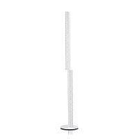 Торшер Modula Twisted light grey/plisse
