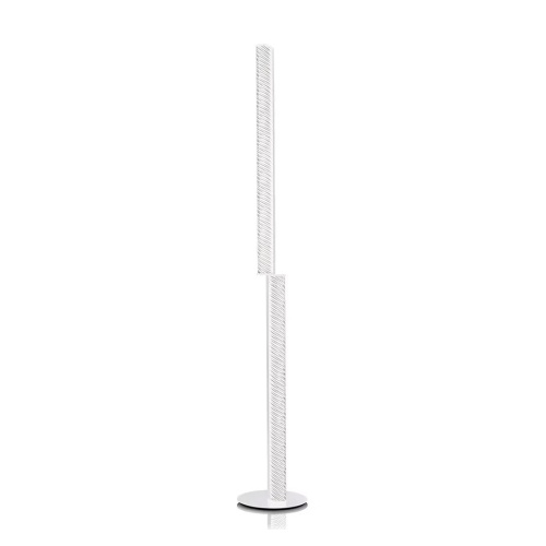 Торшер Modula Twisted light grey/plisse