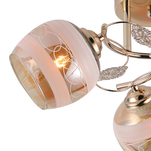 Потолочный светильник Escada 1110/3PL E27*40W Gold фото 4