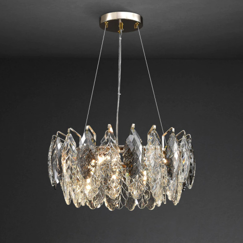 Люстра D8011P/R-600 gold/smoky фото 6