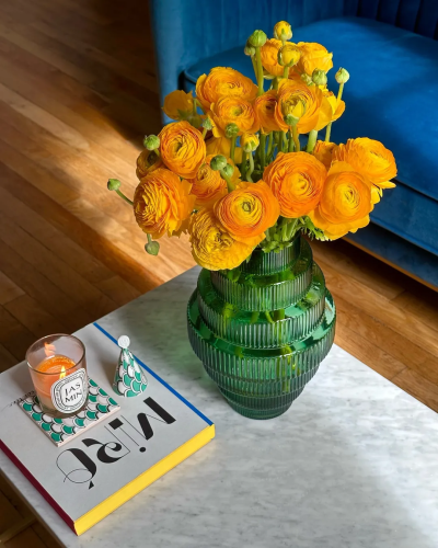 Ваза Steps Dark Green S фото 4