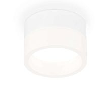 Комплект накладного светильника с акрилом SWH/FR белый песок/белый матовый GX53 XS8101015 (С8101, N8401)