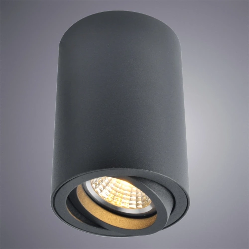 Точечный накладной светильник Arte Lamp SENTRY A1560PL-1BK фото 2