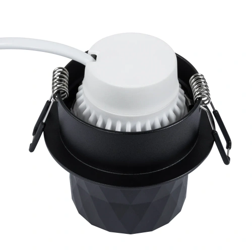 Точечный встраиваемый светильник Arte Lamp FANG A5562PL-1BK фото 3