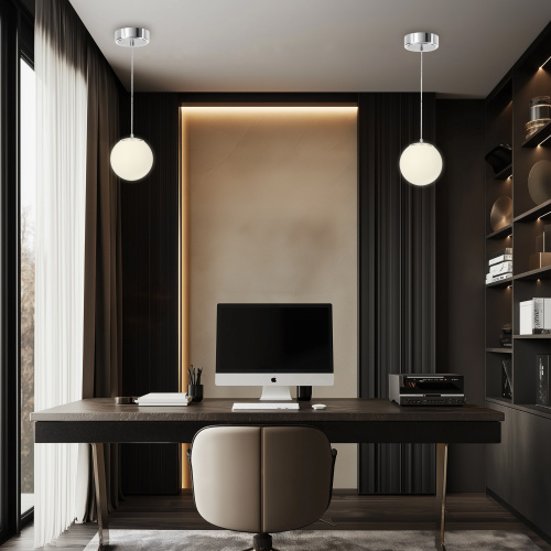 Citilux Адам Смарт CL228B011 LED Подвесной светильник Хром фото 7 Citilux Адам Смарт CL228B011 LED Подвесной светильник Хром фото 7