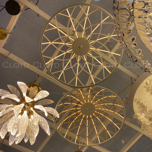 Люстра Cloyd COCKLICO C1 / Ø50 см - белый - белый (арт.11411) фото 2 Люстра Cloyd COCKLICO C1 / Ø50 см - белый - белый (арт.11411) фото 2