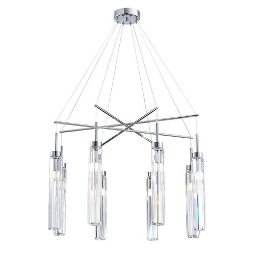 Подвесная люстра Newport 4524+4/S chrome М0066076 Подвесная люстра Newport 4524+4/S chrome М0066076