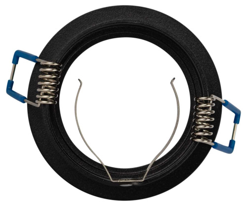 Светильник встраиваемый декоративный ЭРА DK111 BK под лампу MR16 GU5.3 черный Б0058432 фото 3