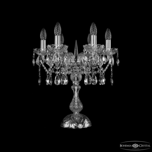 Настольная лампа хрустальная 1413L/6/141-47 Ni Bohemia Ivele Crystal (Богемия Ивеле Кристалл) Настольная лампа хрустальная 1413L/6/141-47 Ni Bohemia Ivele Crystal (Богемия Ивеле Кристалл)