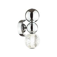 5007/4WL L-VISION ODL23 573 хром/прозрачный/металл/акрил Бра LED 4W 4000K 230Лм CRYSTAL