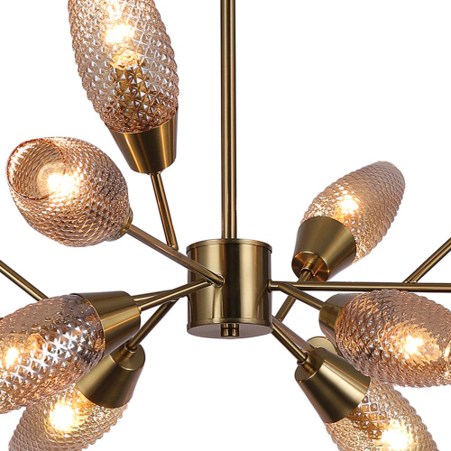Светильник на штанге Escada 10165/12PL E14*60W Copper фото 4 Светильник на штанге Escada 10165/12PL E14*60W Copper фото 4