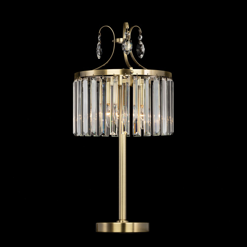 Citilux Инга CL335833 Настольная лампа хрустальная Бронза фото 3 Citilux Инга CL335833 Настольная лампа хрустальная Бронза фото 3