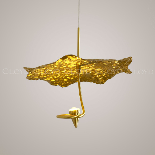 Подвесной светильник Cloyd KIRIBATI P1 / Ø20 см - латунь (арт.11374) фото 3 Подвесной светильник Cloyd KIRIBATI P1 / Ø20 см - латунь (арт.11374) фото 3