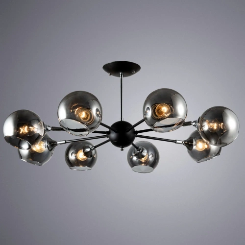 Потолочная люстра Arte Lamp LAGOS A2708PL-8BK фото 2