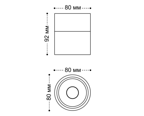 IT014-0201 black светильник потолочный фото 9