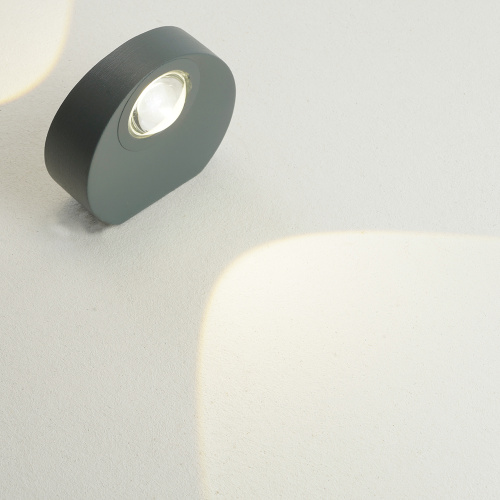 Светодиодный светильник стационарный Feron AL53 MINI 2*1W 4000K серый фото 6