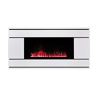 Каминокомплект VEGA/ВЕГА Белый матовый с очагом Электроочаг CASSETTE/КАССЕТА LED 1000 АВТО